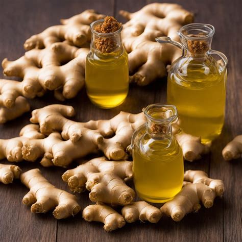 Edible Ginger-Infused Cooking Oil